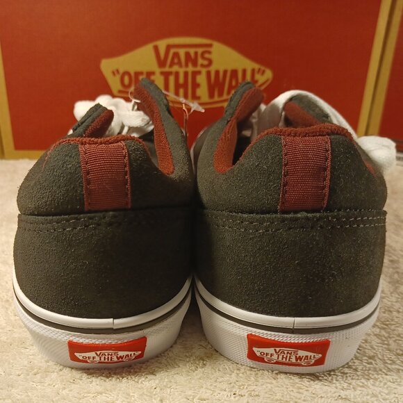 VANS Men's 8/Women's 9.5 Seldan Suede Raven/White VN0A4TZEAJI - Picture 6 of 12